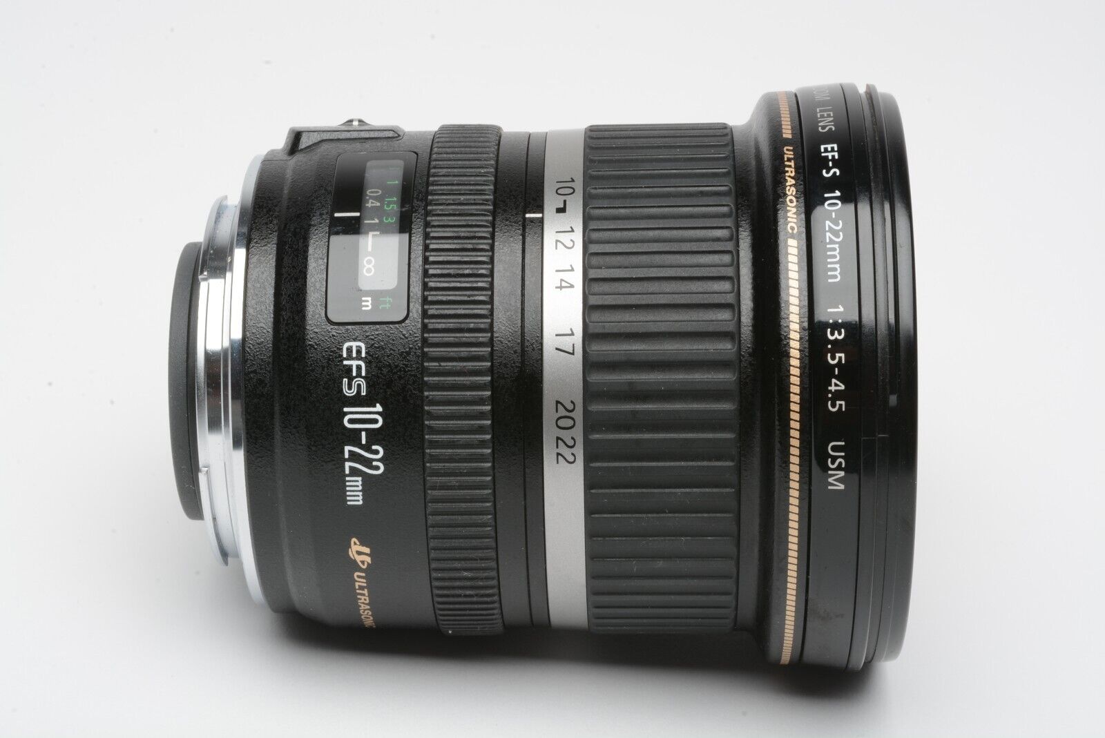 MINT- CANON EF-S 10-22mm f3.5-4.5 L LENS, CAPS, TESTED, CLEAN AND SHARP