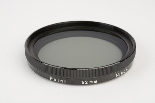 NIB NIKON 62mm POLARIZING FILTER - NEVER USED