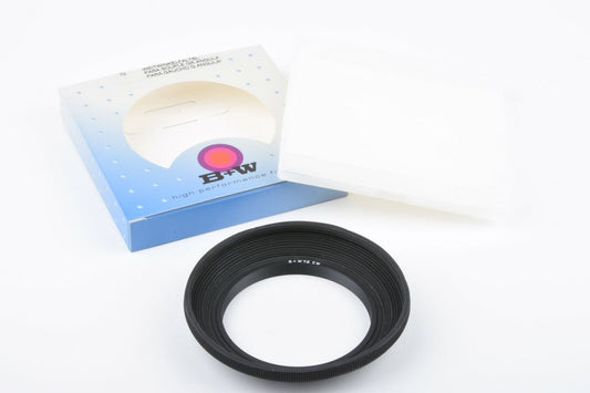 NIB B + W 72mm #920 WIDE ANGLE RUBBER LENS HOOD #69663 WEITWINKELFALTBL.