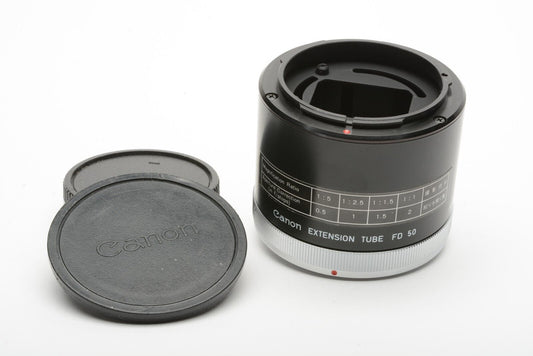 Canon Extension Tube FD 50, Barely used, very clean + caps