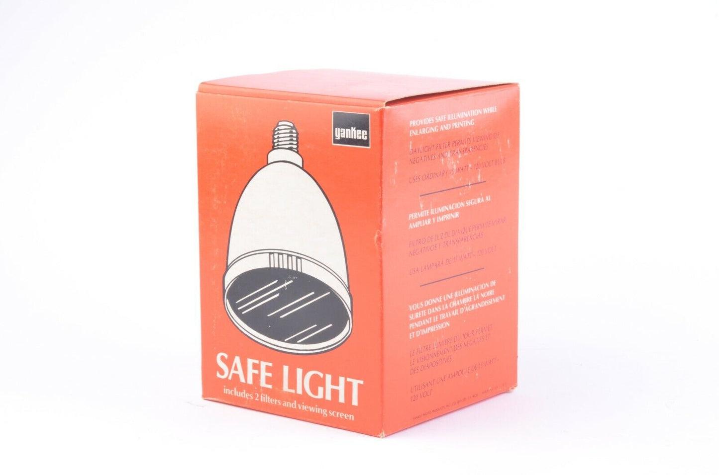 Yankee Safe Light w/ 2 New Filters and Bulb, Never Used, NIB