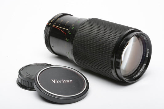 Vivitar 70-210mm F3.5 Series 1 VMC Macro Lens Pentax, Caps, Nice & Clean