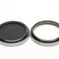 MINT- SET OF 2 CANON 30.5mm UV & ND8 FILTERS IN POUCH