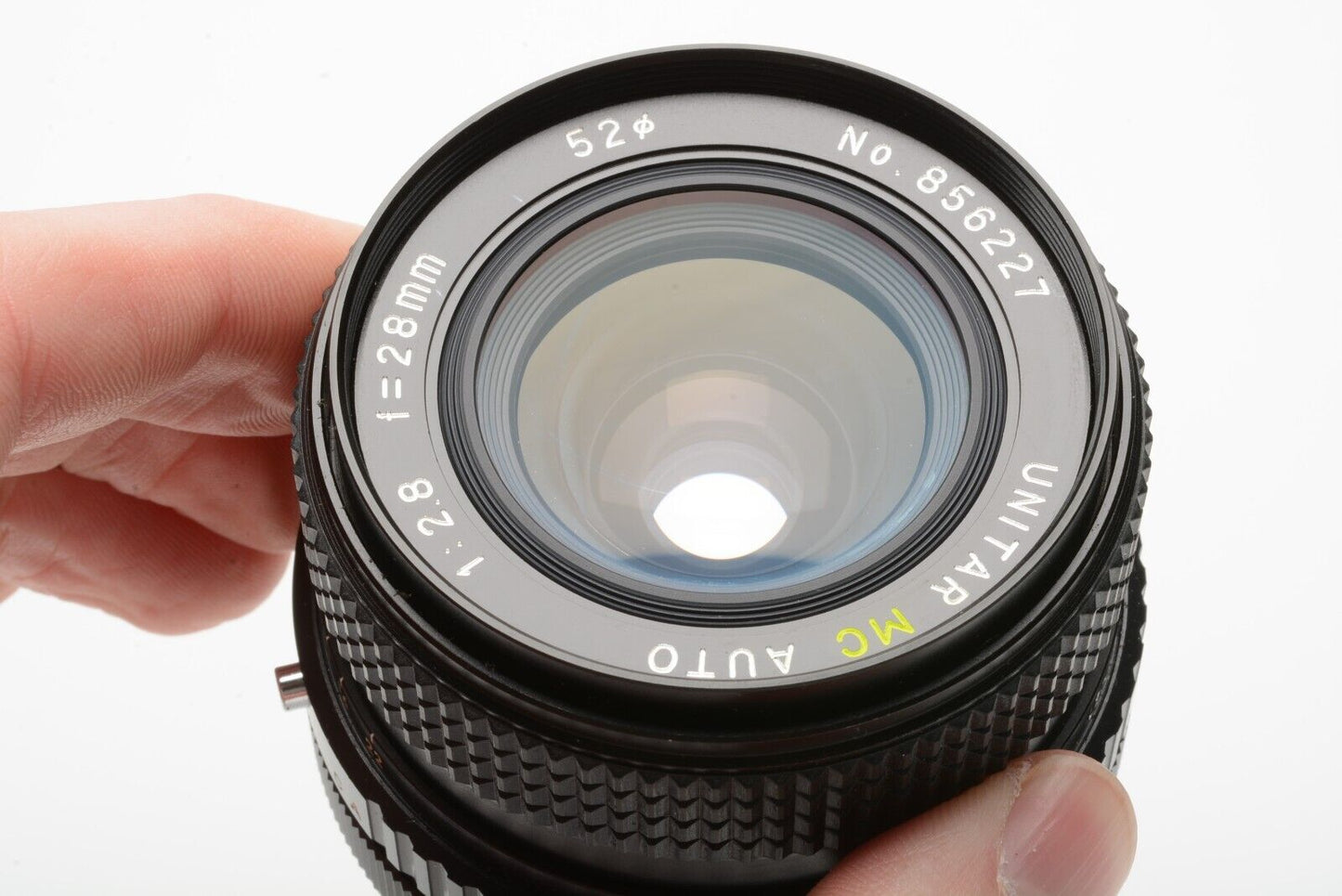EXC++ UNITAR FOR CANON FD 28mm F2.8 WIDE, CAPS, NICE & SMOOTH
