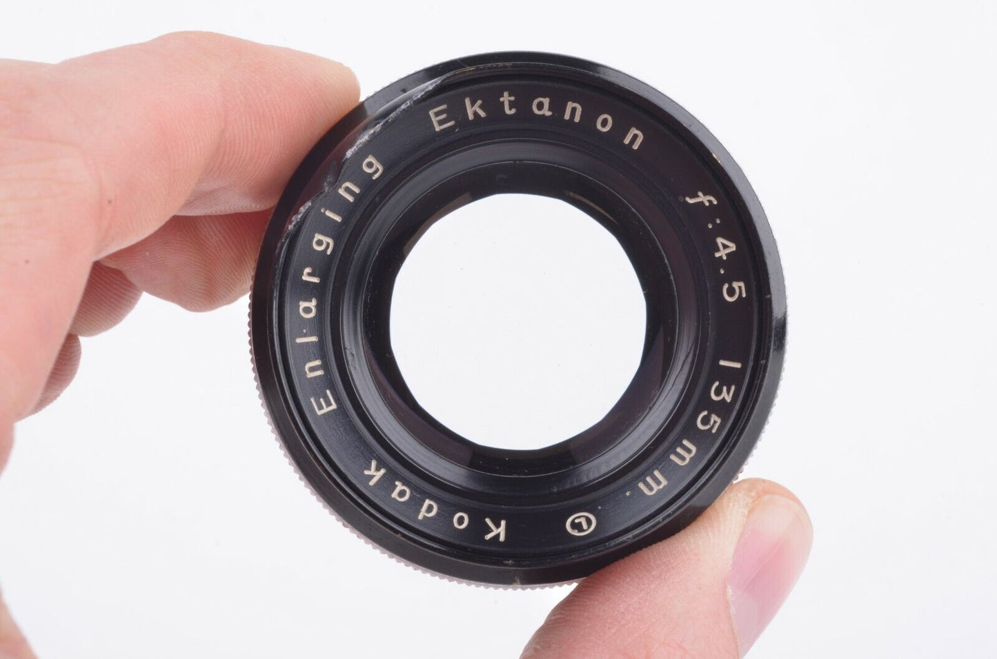 Kodak Ektanon 125mm F4.5 Enlarging Lens w/ Retaining Ring, *Read Details