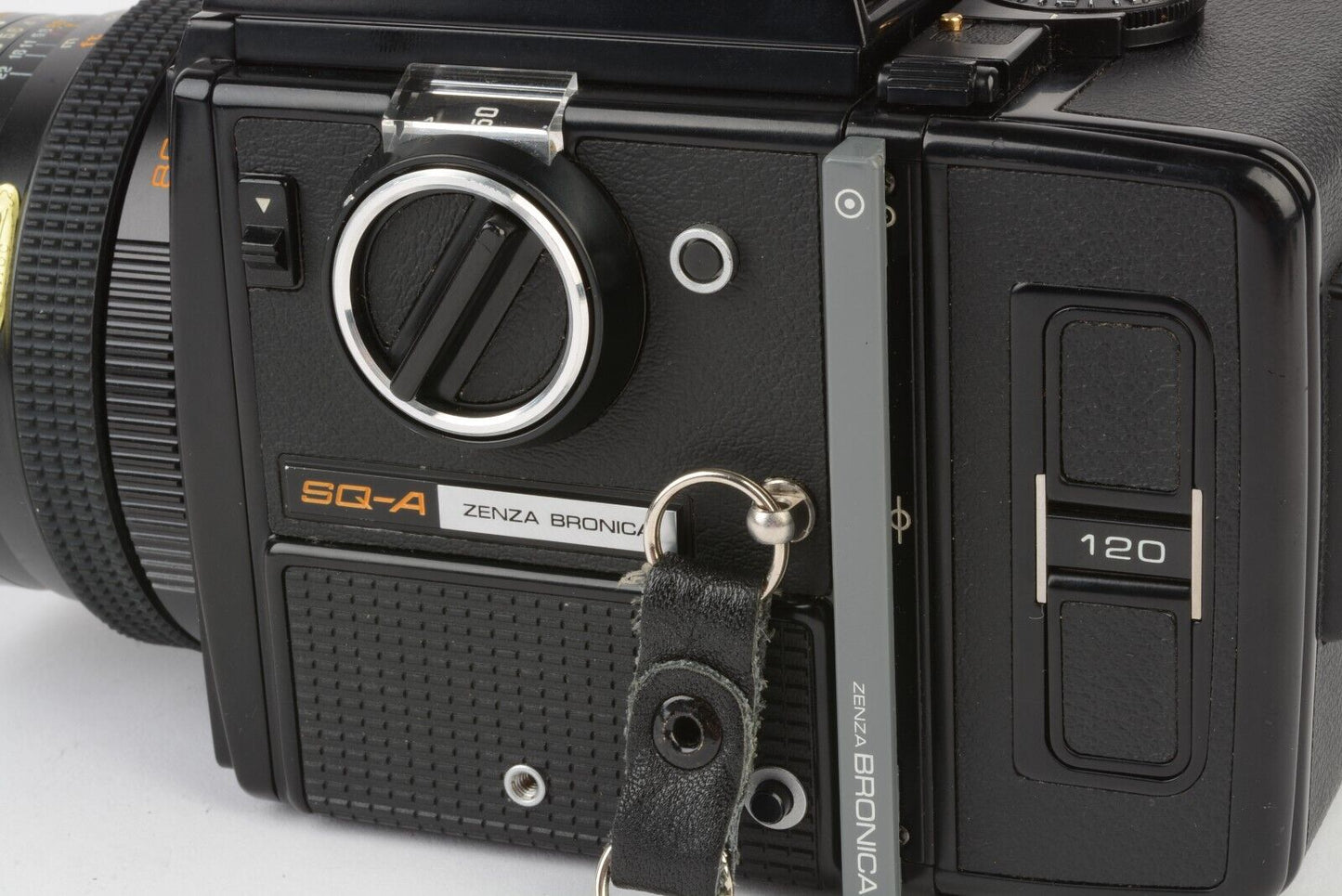 Bronica SQ-A Body w/ 80mm F2.8 Lens, 120 black, WLF, manual, tested, gorgeous