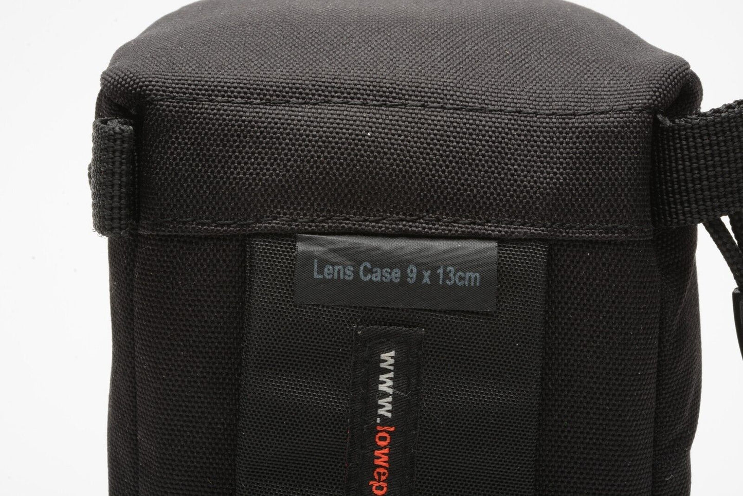 EXC++ LOWEPRO LENS CASE BLACK PADDED LENS CASE 9x13cm