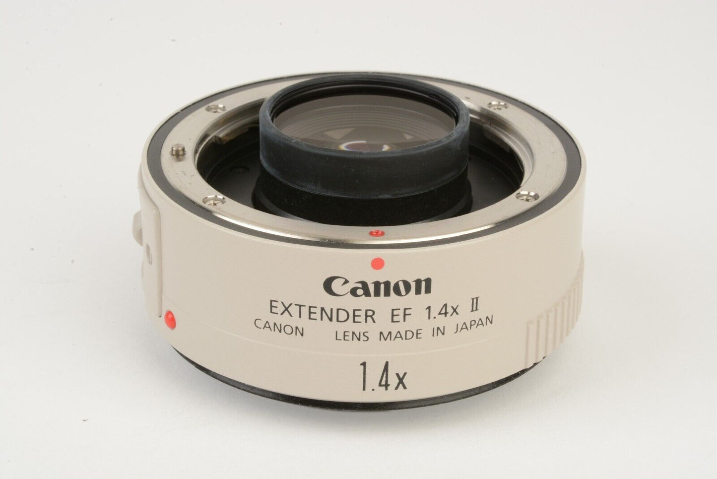 MINT CANON EF 1.4X II EXTENDER TELECONVERTER CAPS, VERY CLEAN BARELY USED