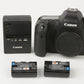EXC+ CANON EOS 6D 20.2MP DSLR w/2 BATTS., CHARGER, 46,325 ACTS!! TESTED, NICE