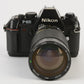 EXC++ NIKON N2000 (F301) 35mm SLR w/SUN 35-200mm F3.8-5.3 MACRO ZOOM, INST. NICE
