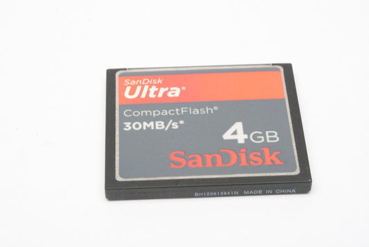 Sandisk Ultra 4GB CF Card 30MB/s in jewel case