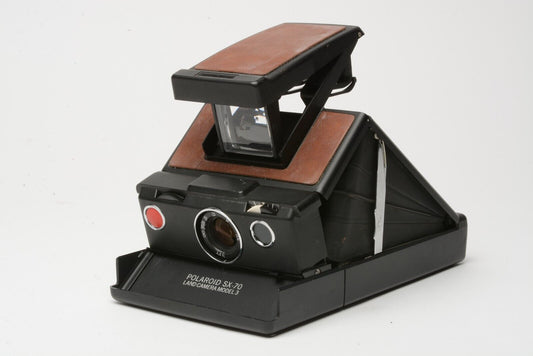 Polaroid SX-70 Land Camera Model III, Tested, Nice & Clean + Manual