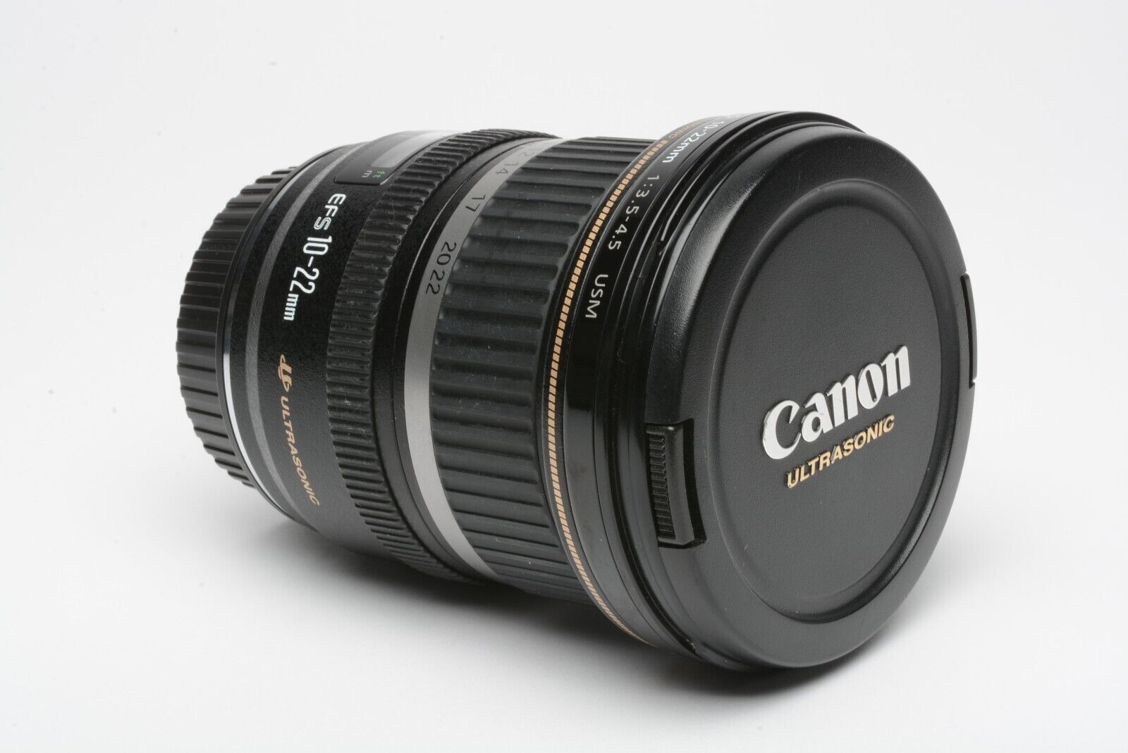 MINT- CANON EF-S 10-22mm f3.5-4.5 L LENS, CAPS, TESTED, CLEAN AND