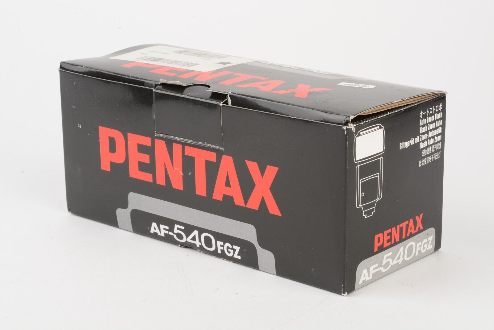 EXC++ PENTAX AF540FGZ SHOE MOUNT FLASH, BOXED, VERY CLEAN