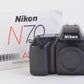 EXC+ NIKON N70 35mm CAMERA BODY, CLEAN, TESTED, ACCURATE, w/MANUAL
