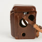 EXC++ ROLLEIFLEX 2.8D LEATHER EVEREDAY CASE w/STRAP, VERY CLEAN CONDITION