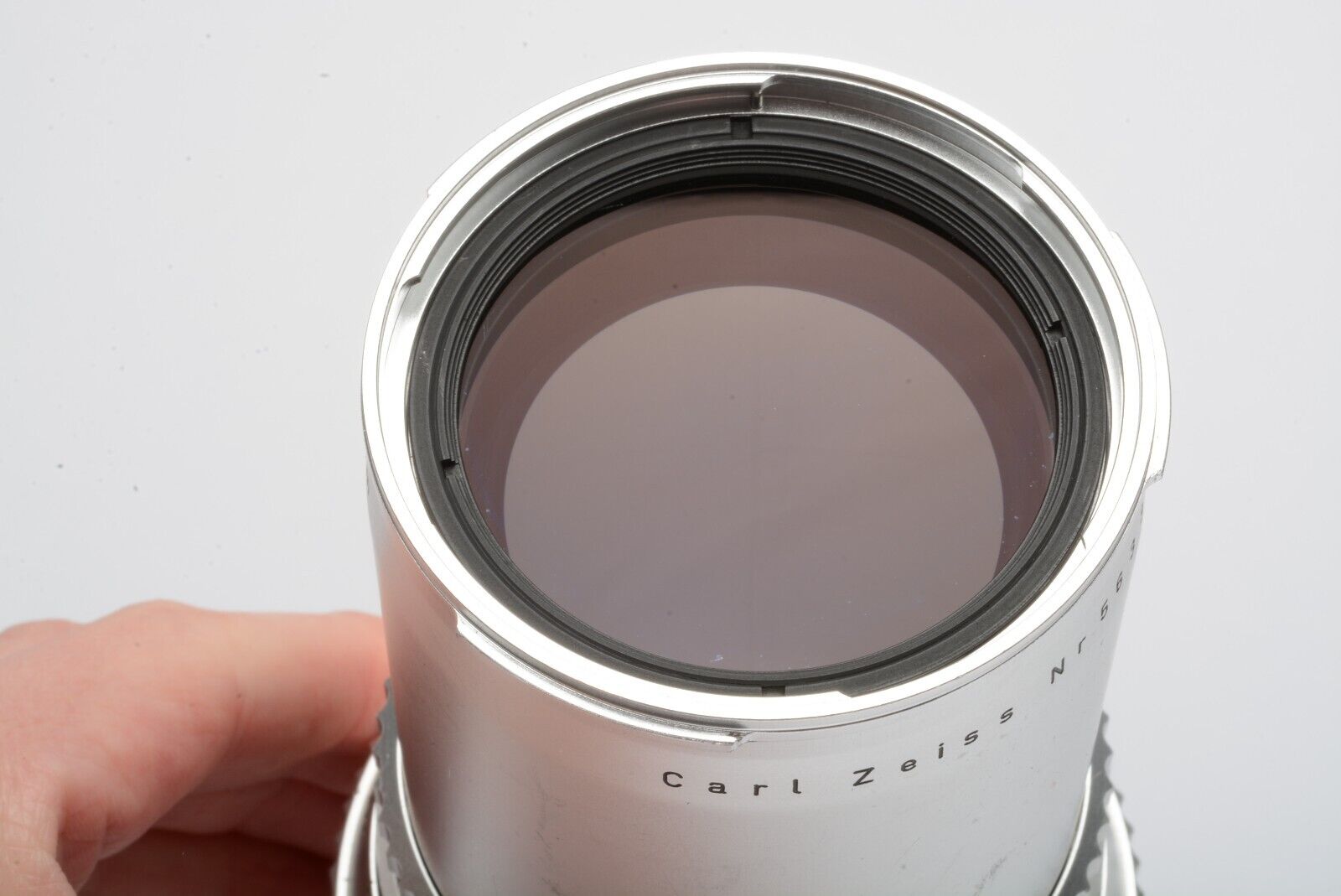 EXC++ HASSELBLAD 250mm f5.6 SONNAR CHROME C TELEPHOTO LENS, CAPS, VERY NICE