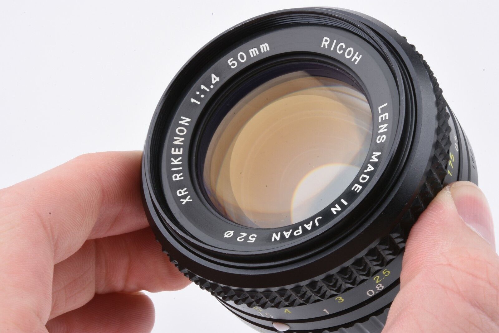 EXC++ CHINON XR RIKENON 50mm F1.4 PRIME LENS, VERY CLEAN AND SHARP