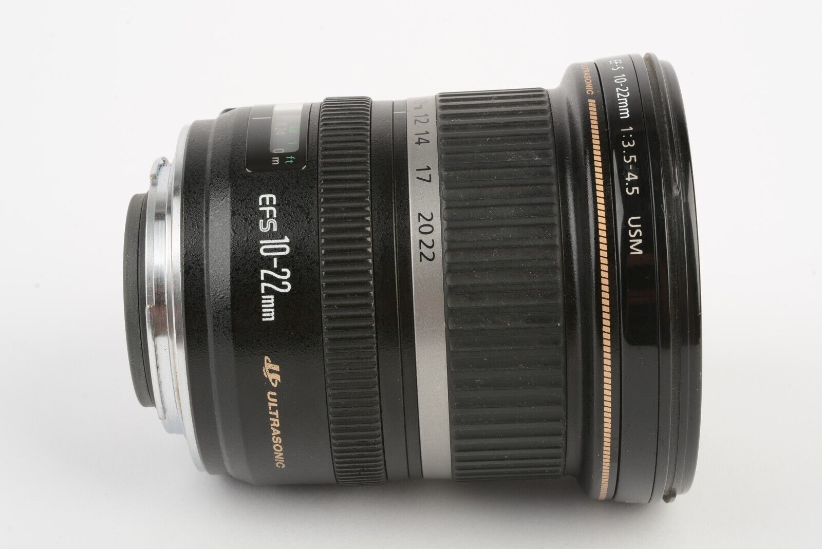 EXC+++ CANON EF-S 10-22mm f3.5-4.5 L LENS, CAPS, TESTED, CLEAN AND