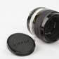 Nikon Micro Nikkor-P 55mm f3.5 Non-AI Mount MF Macro Lens, caps, sharp!