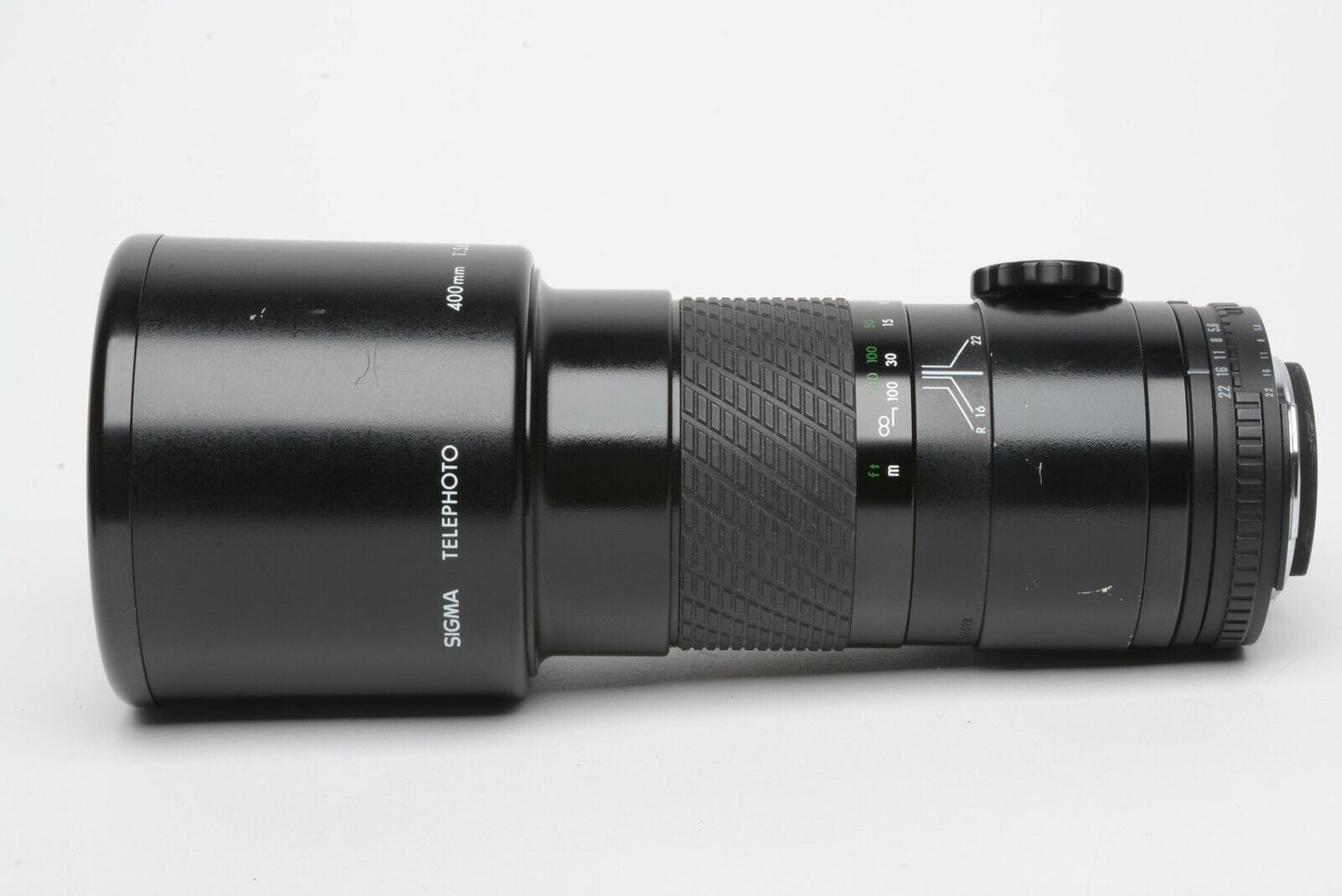 EXC+ SIGMA MF 400mm f5.6 MC LENS FOR NIKON AIS MOUNT, CLEAN AND SHARP w/CASE