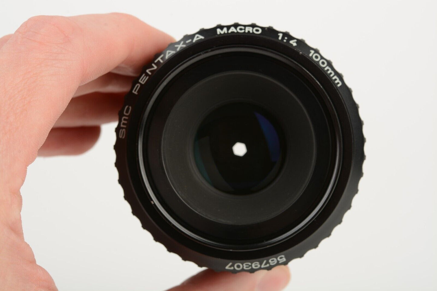 SMC Pentax-A Macro MF 100mm F4 Prime Lens, Case+Caps, Very Clean & Sharp