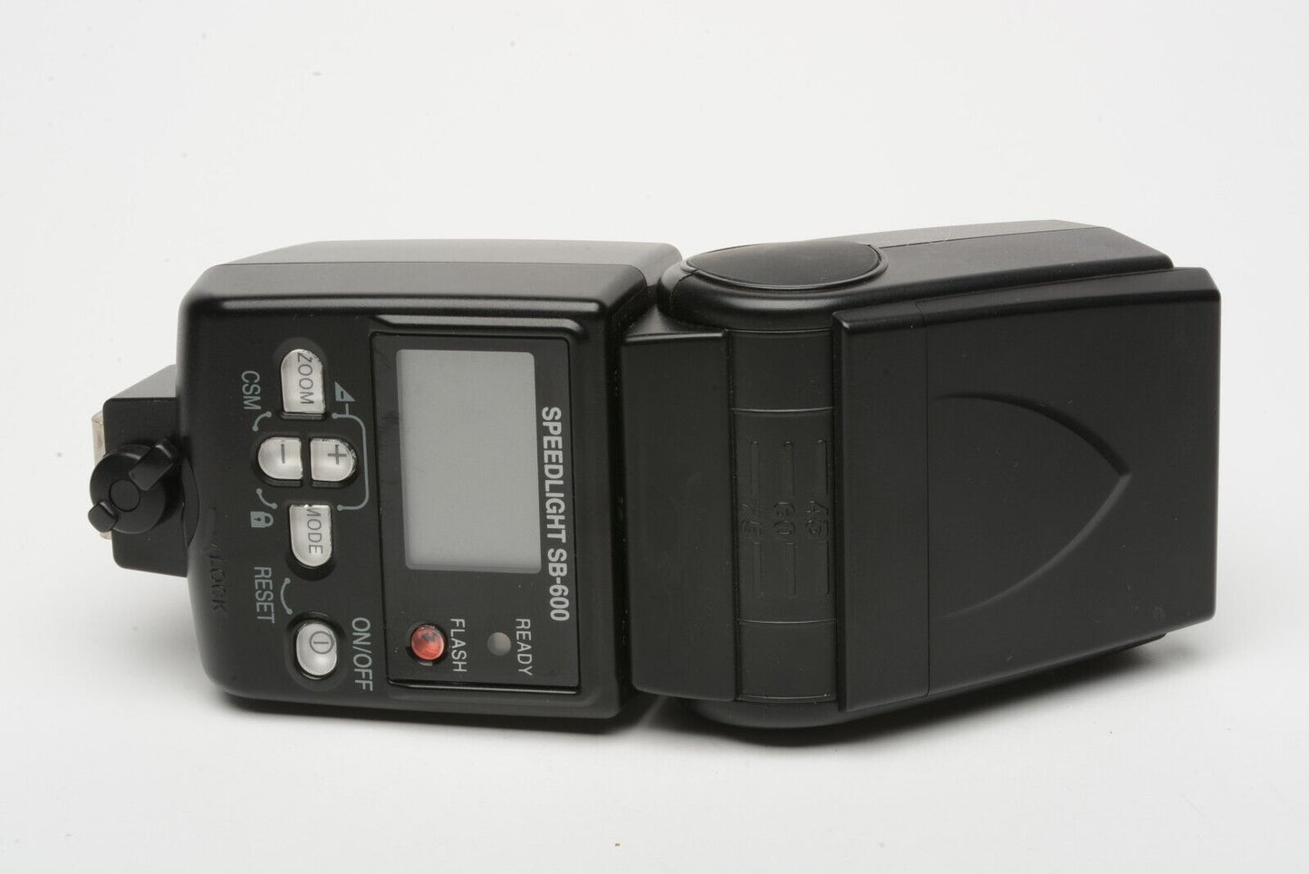 EXC+++ NIKON SB-600 SHOE MOUNT FLASH, w/CASE, VERY CLEAN, FULLY TESTED