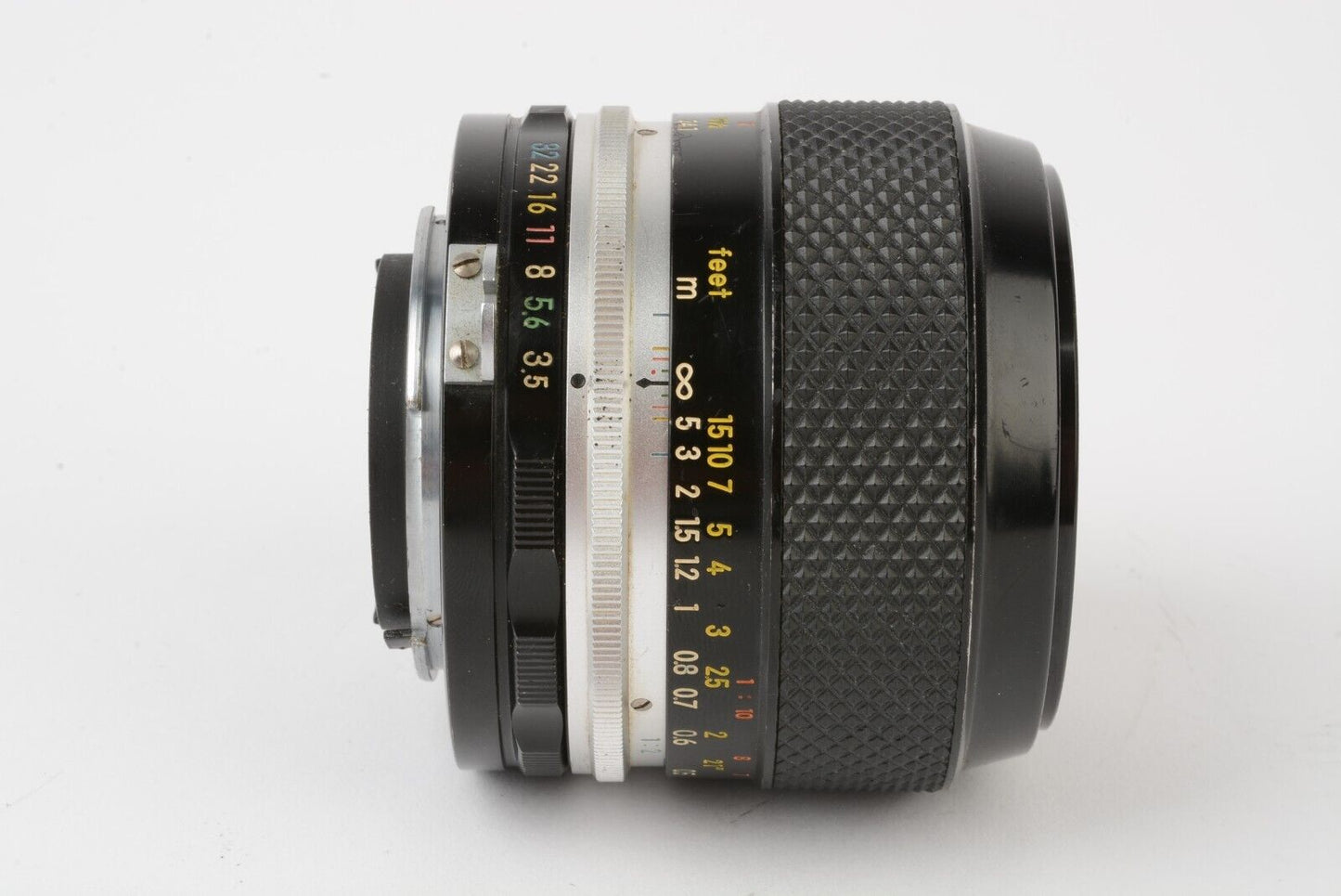 Nikon Micro Nikkor-P 55mm f3.5 Non-AI Mount MF Macro Lens, caps, sharp!