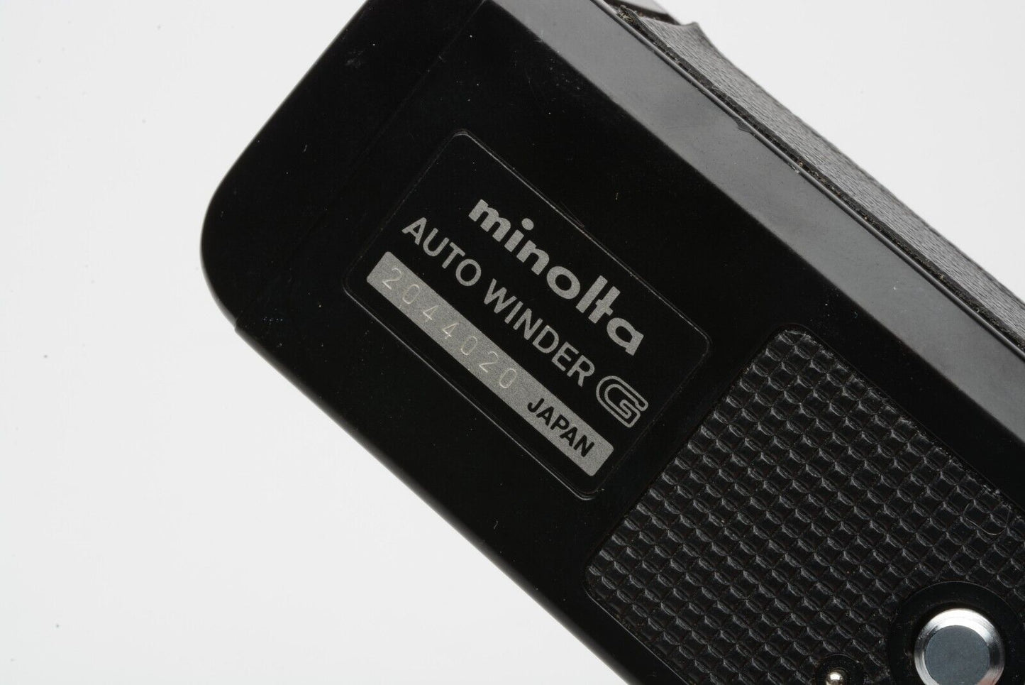 Minolta Auto Winder G for Minolta XG Series 35mm Cameras, Tested, Great!