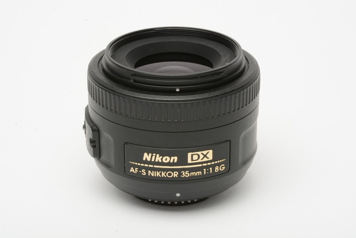 MINT- NIKON NIKKOR AF-S 35mm F1.8G DX WIDE ANGLE LENS, CLEAN +CAPS+UV+HOOD