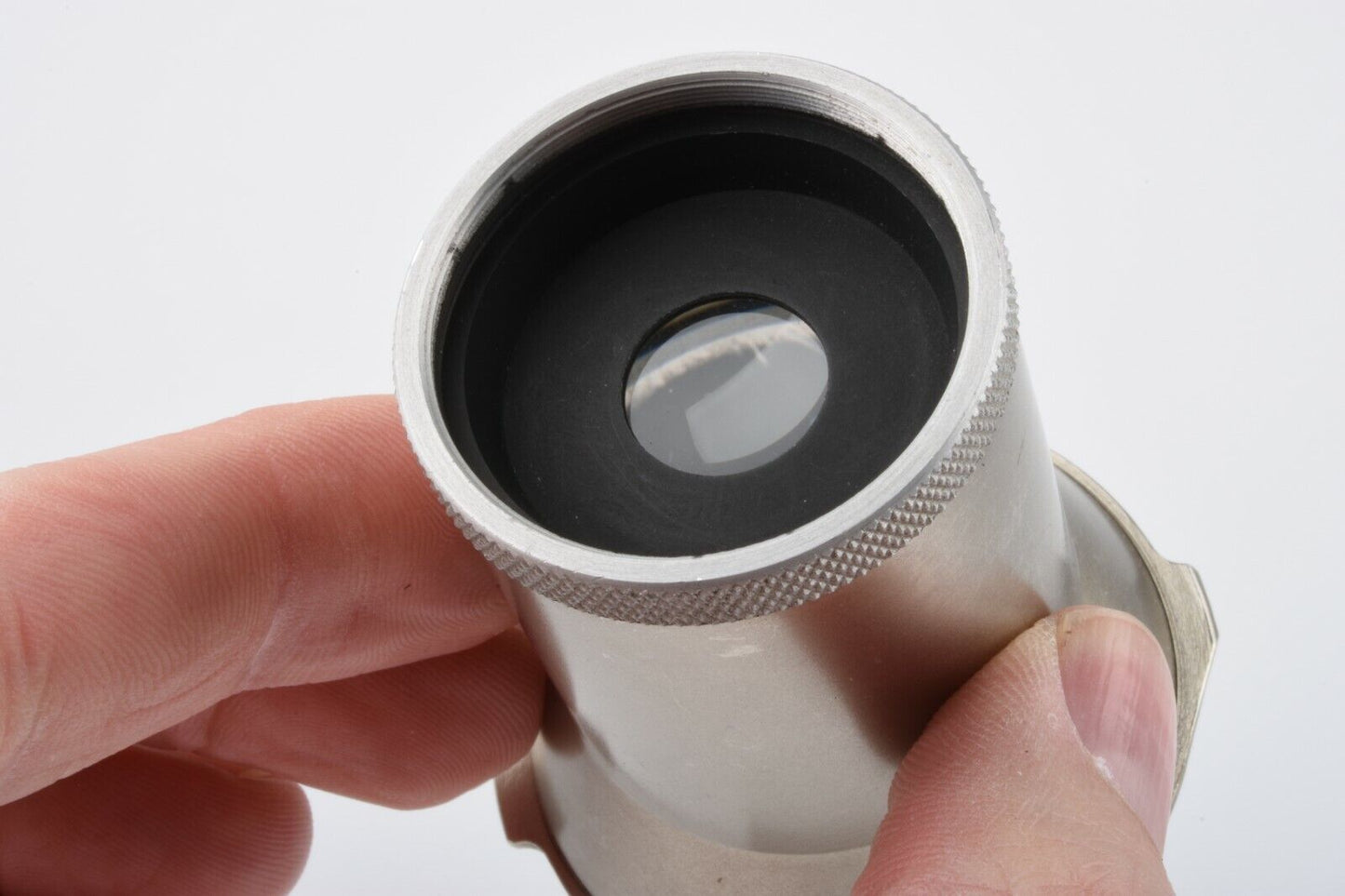 Leitz Silver Chimney Eyepiece Viewfinder Visoflex 5x Magnifier Very Clean