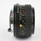 EXC++ SMC PENTAX-A 28mm F2.8 K MOUNT MF WIDE ANGLE LENS, CAPS+CASE, VERY NICE