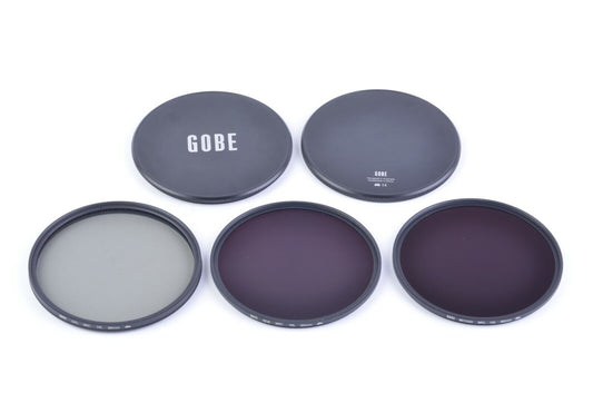 SET OF 3 GOBE 86mm FILTERS:  CPL MRC 16L, ND8 MRC 16L, ND1000 MRC 16L, CLEAN