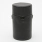 EXC++ LEATHER FITTED CASE FOR TAKUMAR 135mm f3.5 M42 LENS, BLACK ~3x5"