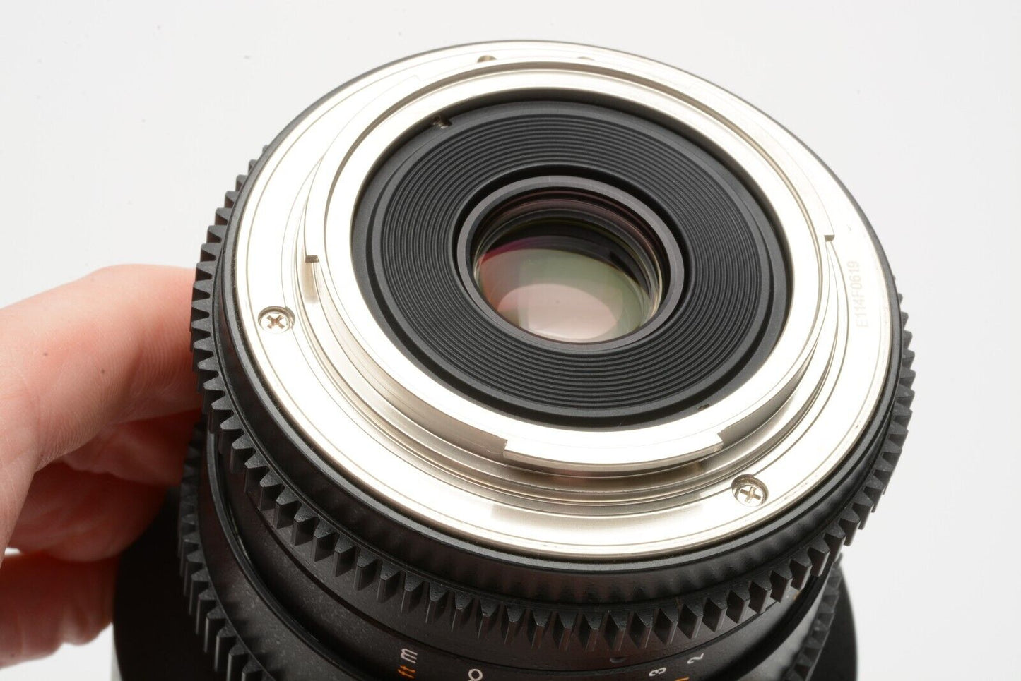 MINT- SAMYANG 14mm F2.8 ED AS IF UMC LENS, CAPS, BARELY USED, VERY NICE