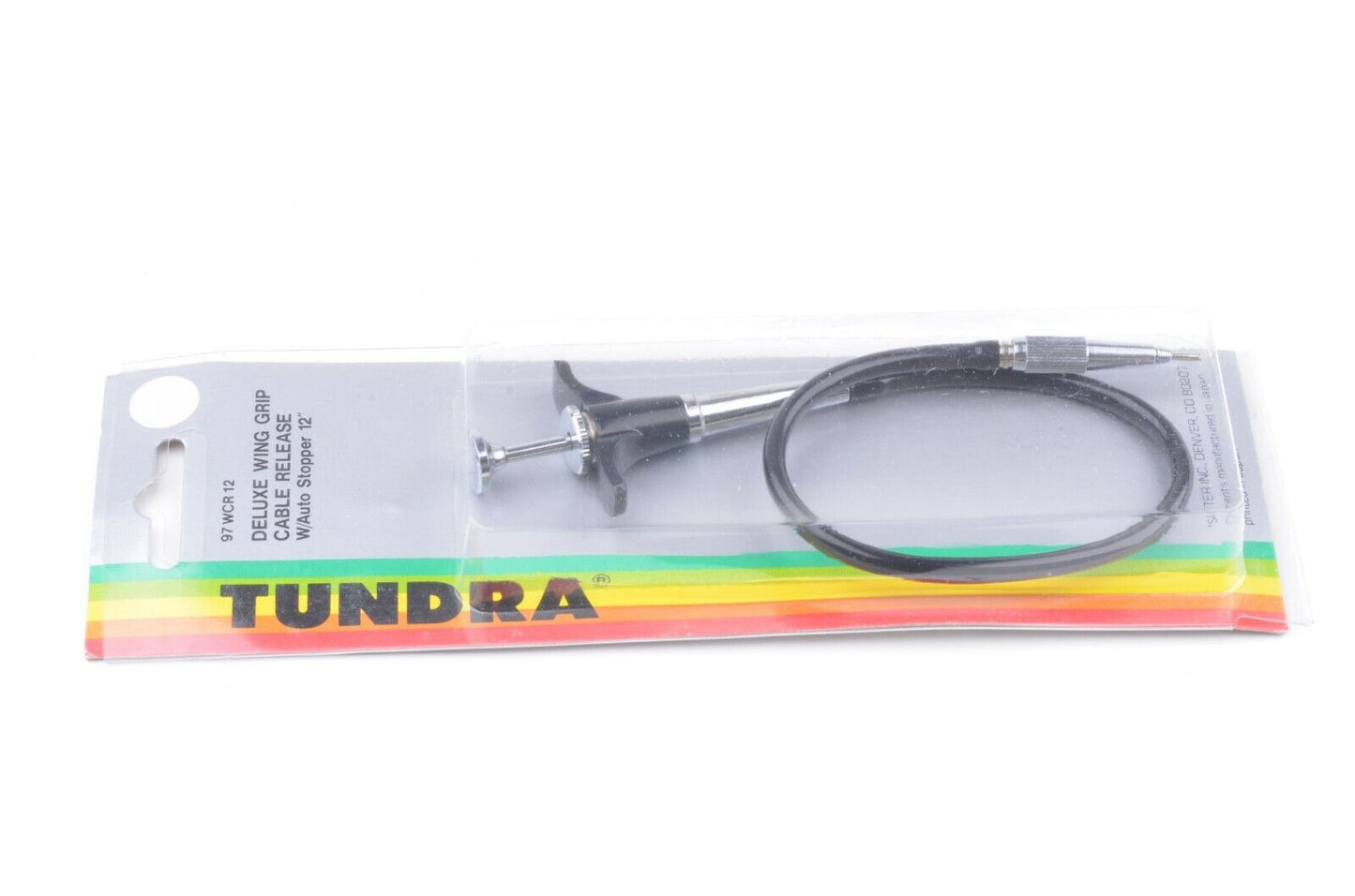 NEW TUNDRA 12" PLASTIC COATED LOCKING CABLE RELEASE, VERY SMOOTH, NICE