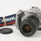 EXC++ CANON REBEL Ti 35mm SLR w/CANON EF 35-80mm ZOOM LENS, STRAP, CAP, NICE