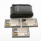 Set of 3 Ritz (Lexar) Compact Flash (CF) Memory Cards in wallet 2X 512MB, 1X 256MB