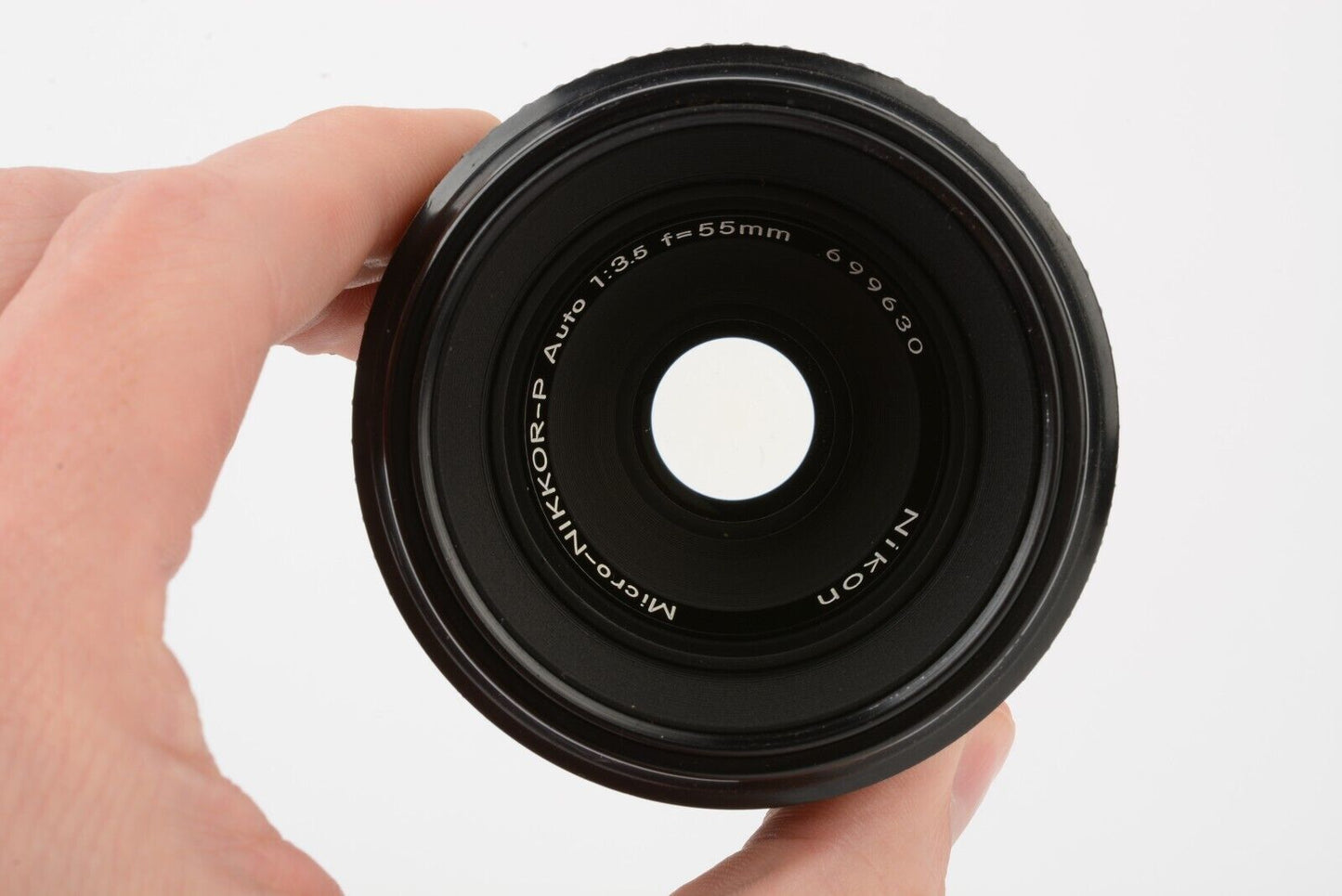 Nikon Micro Nikkor-P 55mm f3.5 Non-AI Mount MF Macro Lens, caps, sharp!