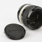 Nikon Micro Nikkor-P 55mm f3.5 Non-AI Mount MF Macro Lens, caps, sharp!