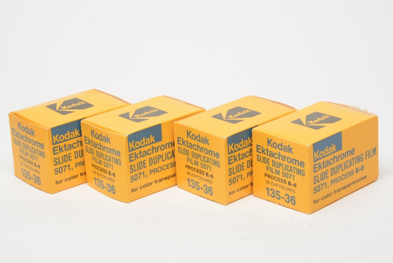 6X ROLLS KODAK EKTACHROME 5071 E6 135-36, EXPIRED 12/1983