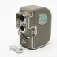 VINTAGE NIZO EXPOSOMAT 8 8mm MOVIE CAMERA, STEINHEIL CULMINON 13mm F1.9, TESTED