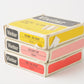 EXC+++ 3X VIVITAR FILTERS 52mm (SKY 1A, #8 YELLOW, #25A RED) VERY CLEAN, BOXED