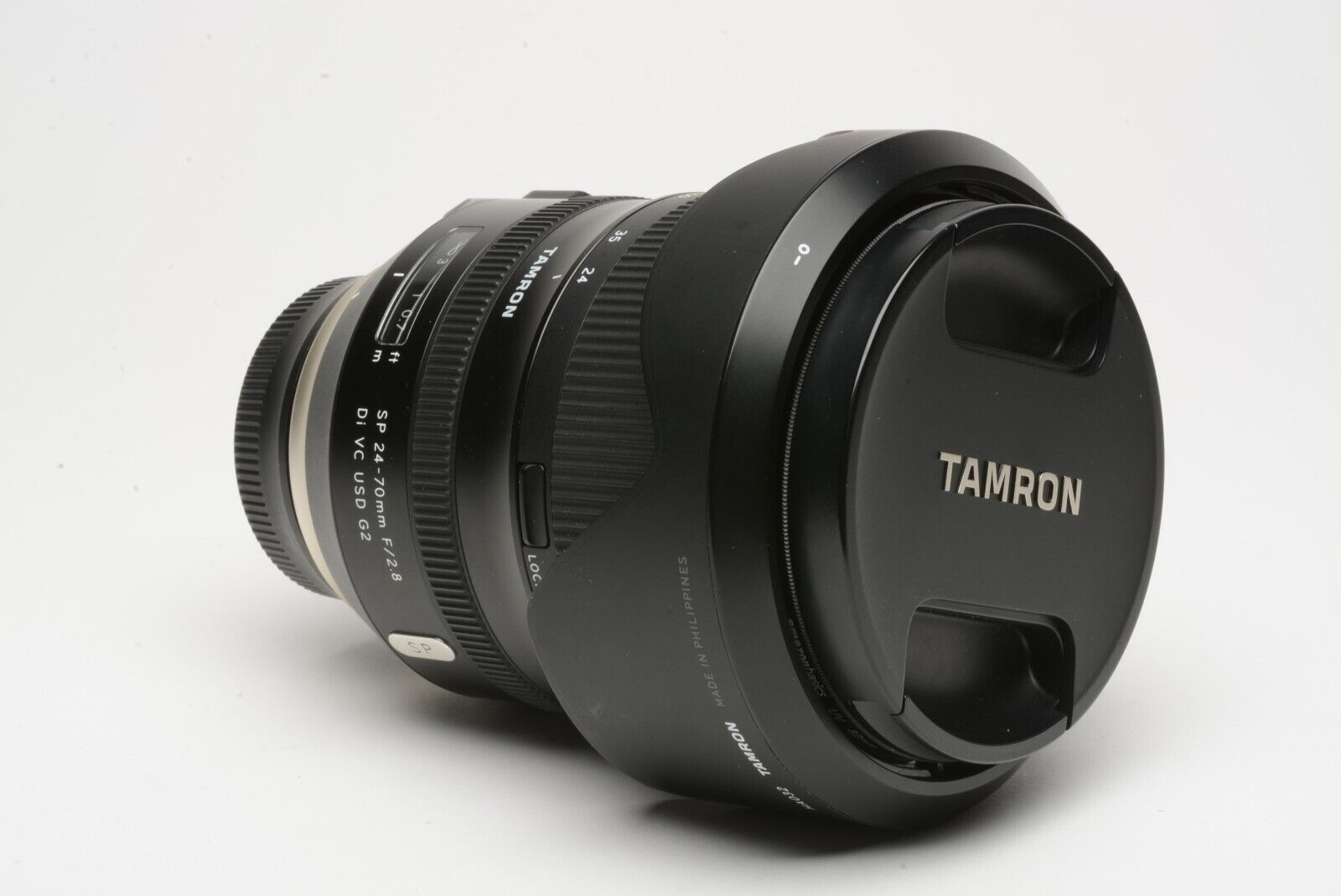 EXC+++ TAMRON A032 SP 24-70mm f2.8 Di VC USD G2 LENS FOR NIKON, HOOD, CAP,  UV