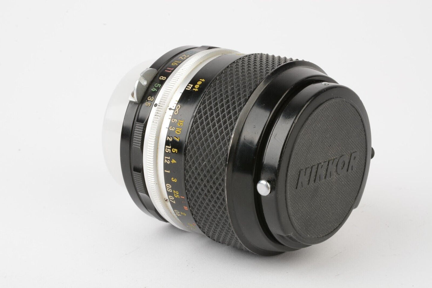 Nikon Micro Nikkor-P 55mm f3.5 Non-AI Mount MF Macro Lens, caps, sharp!