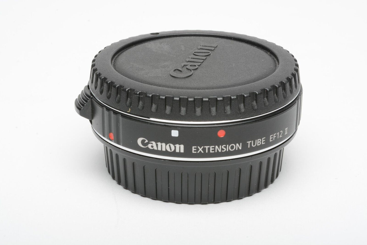 MINT- BOXED CANON EF12 II EXTENSION TUBE w/CAPS, POUCH, BARELY USED