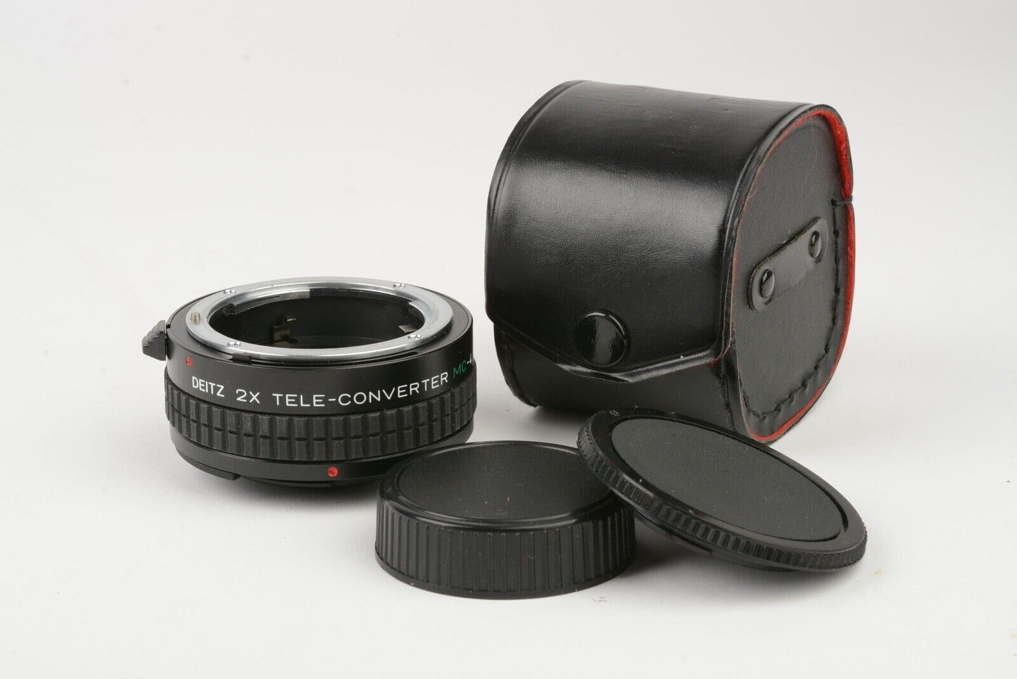 Deitz 2x Teleconverter for Minolta MD Mount, Caps, Case