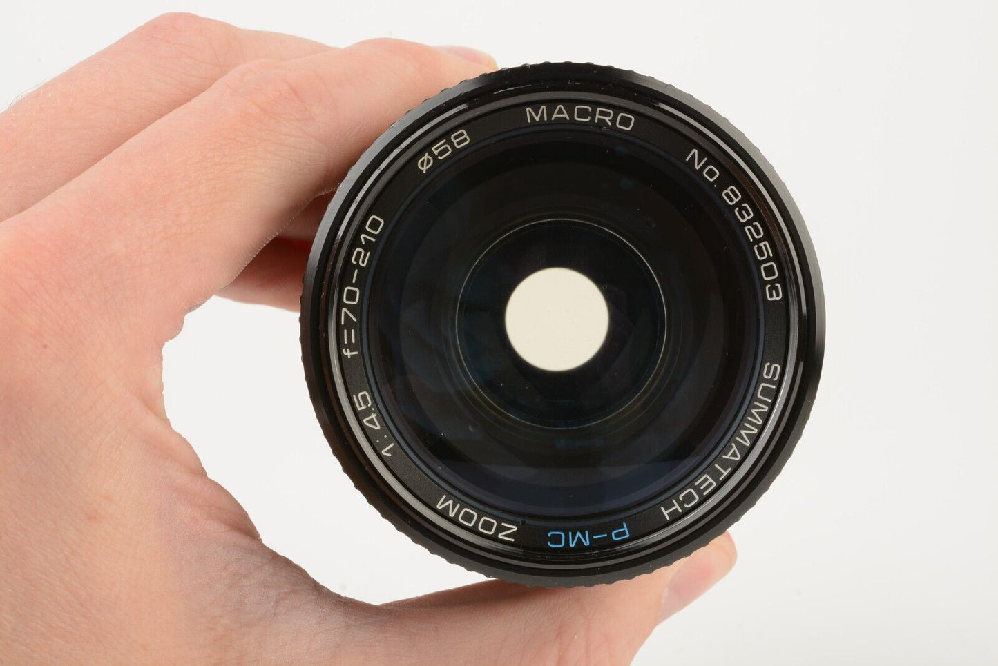 Summatec P-MC Macro Zoom 70-210mm F4.5 Lens for Pentax K Mount+UV, Clean