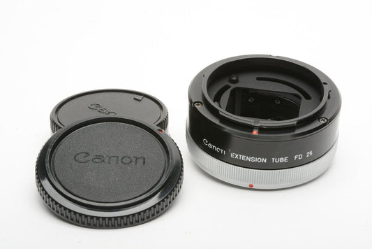 Canon Extension Tube FD 25 w/Caps, nice & clean!