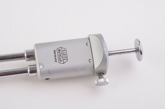 Leica Leitz Wetzlar Ozwto-M Double Cable Release, Chrome/Silver #16491